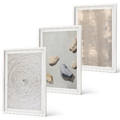 Set tablouri pentru dormitor Structuri naturale boho