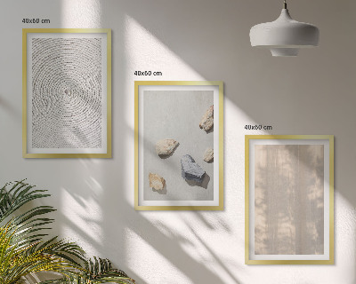 Set tablouri pentru dormitor Structuri naturale boho