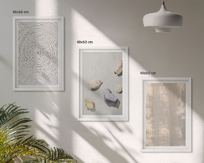 Set tablouri pentru dormitor Structuri naturale boho