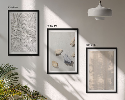Set tablouri pentru dormitor Structuri naturale boho