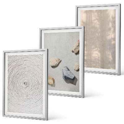 Set tablouri pentru dormitor Structuri naturale boho