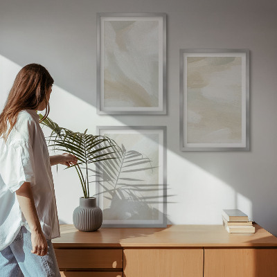 Set tablouri decorative Minimalismul texturii vopselei