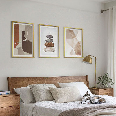 Set tablouri pentru dormitor Pictură abstractă modernă