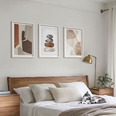 Set tablouri pentru dormitor Pictură abstractă modernă