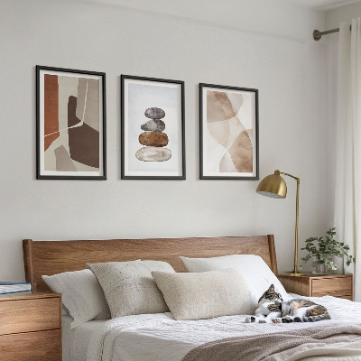 Set tablouri pentru dormitor Pictură abstractă modernă
