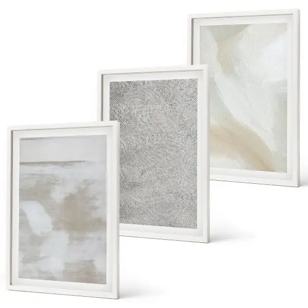 Set de tablouri decorative cu design modern abstract