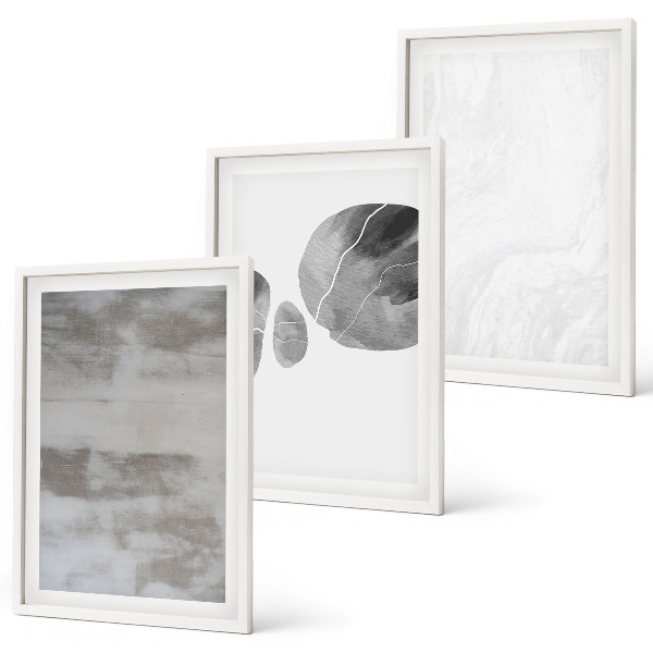 Set tablouri pentru dormitor Structuri moderne abstracte