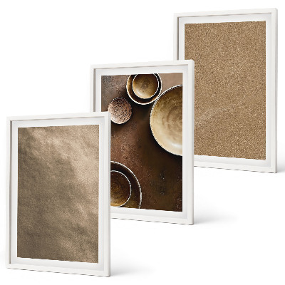 Set tablouri decorative Structuri minimaliste din piatră