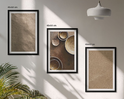 Set tablouri decorative Structuri minimaliste din piatră