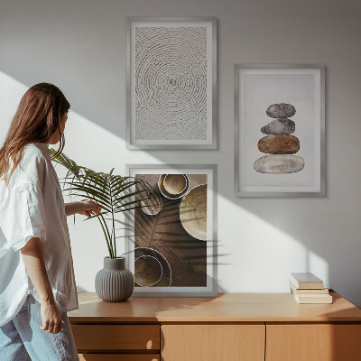 Set tablouri decorative Texturi în arta modernă