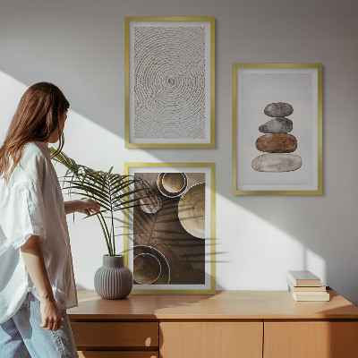 Set tablouri decorative Texturi în arta modernă