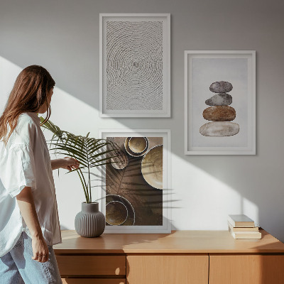 Set tablouri decorative Texturi în arta modernă
