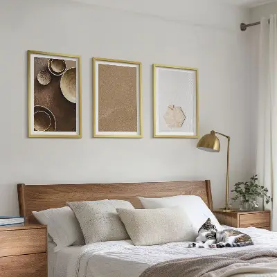 Set tablouri decorative cu texturi și culori minimaliste
