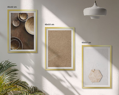 Set tablouri decorative Texturi și culori minimaliste