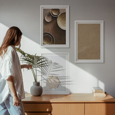 Set tablouri decorative Texturi și culori minimaliste