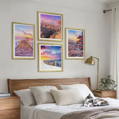 Set tablouri Peisaje romantice gata de agățat