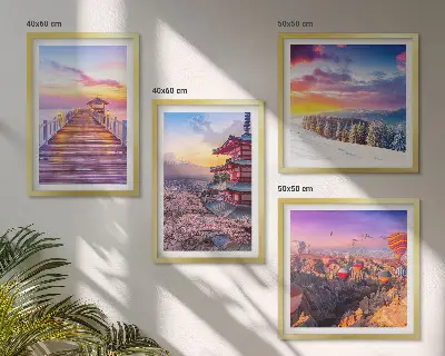 Set tablouri Peisaje romantice gata de agățat