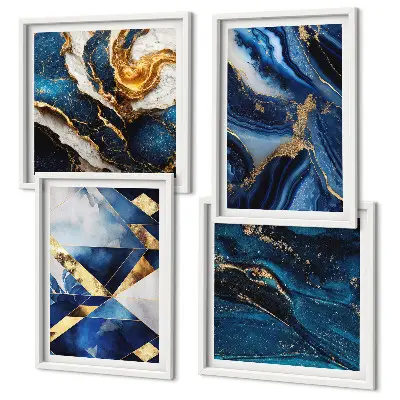 Set de tablouri abstracte modele elegante gata de agățat