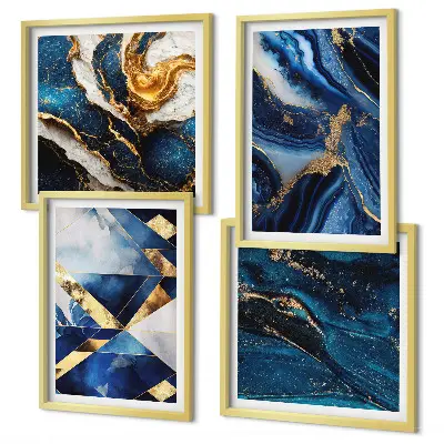 Set de tablouri abstracte modele elegante gata de agățat