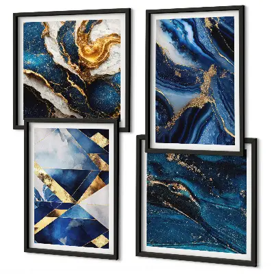 Set de tablouri abstracte modele elegante gata de agățat