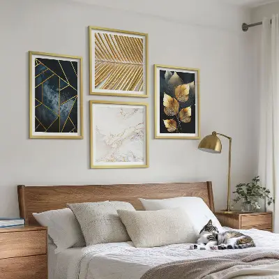 Set de tablouri cu plante moderne gata de agățat