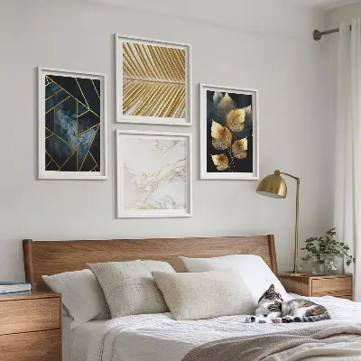 Set de tablouri cu plante moderne gata de agățat