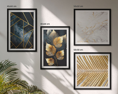 Set tablouri gata de agățat Modele de plante moderne