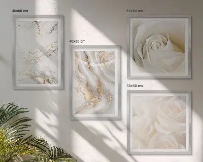 Set de tablouri decorative pentru perete modele elegante cu textură de marmură