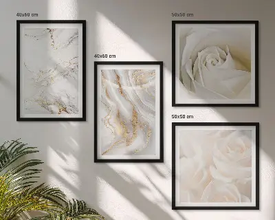 Set de tablouri decorative pentru perete modele elegante cu textură de marmură