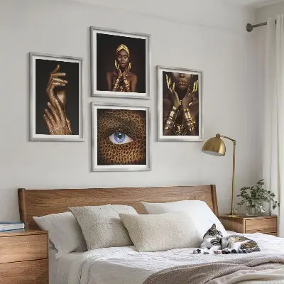 Set de tablouri decorative pentru perete portrete artistice cu femei