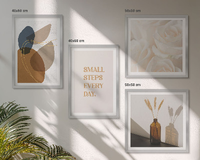 Set tablouri gata de agățat Accente de forme abstracte