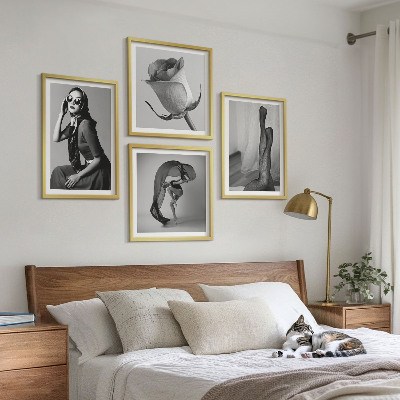 Compoziție de tablouri pentru perete Portrete elegante ale unor femei elegante