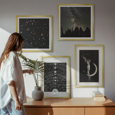 Set tablouri gata de agățat Galaxia sistemului solar