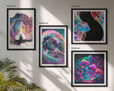 Set tablouri gata de agățat Ilustrații de artă fantasy colorate