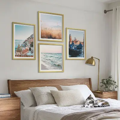 Set tablouri Vederi de la mare ale Veneției gata de agățat