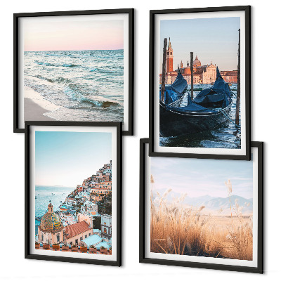 Set tablouri gata de agățat Vederi de la mare ale Veneției