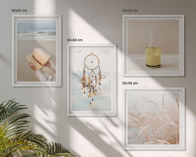 Set tablouri gata de agățat Peisaje de vară în stil boho