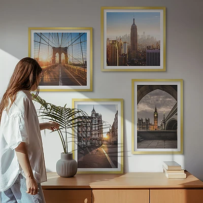 Set de pictură cu vedere la Londra set tablouri gata de agățat
