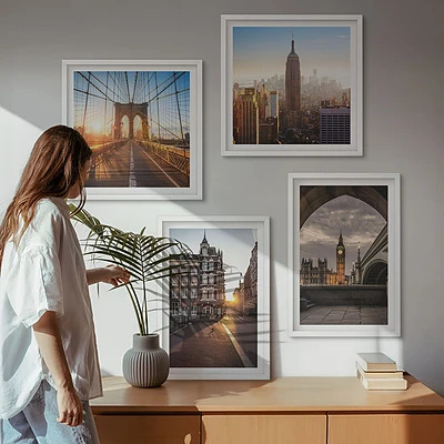 Set de pictură cu vedere la Londra set tablouri gata de agățat