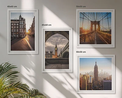 Set de pictură cu vedere la Londra set tablouri gata de agățat