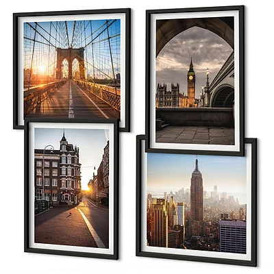 Set de pictură cu vedere la Londra set tablouri gata de agățat