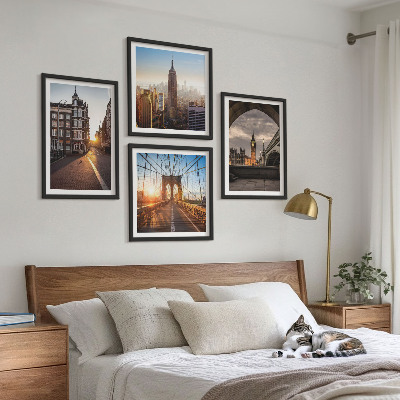Set tablouri gata de agățat Set de pictură cu vedere la Londra