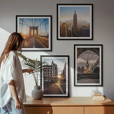 Set de pictură cu vedere la Londra set tablouri gata de agățat