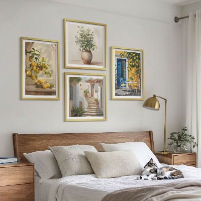 Set tablouri gata de agățat Arhitectura orașului Lemons