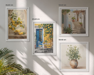 Set tablouri gata de agățat Arhitectura orașului Lemons