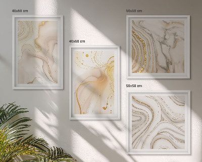 Set tablouri gata de agățat Modele abstracte subtile