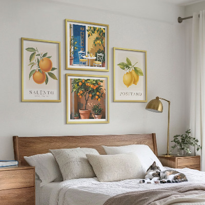 Set tablouri gata de agățat Lămâi și portocale Amalfi