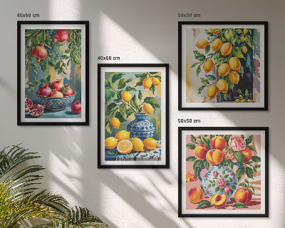 Compoziție de tablouri pentru perete Compoziții de fructe