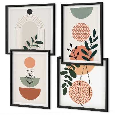 Set tablouri gata de agățat Motive vegetale moderne