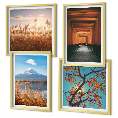 Set tablouri gata de agățat Peisaje naturale japoneze